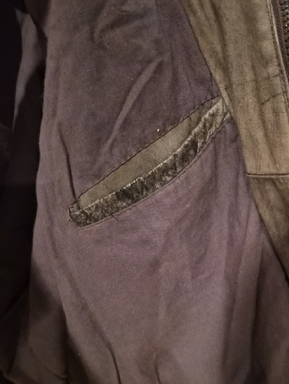 Men's Brown Leather Jacket - Picture 6 of 8